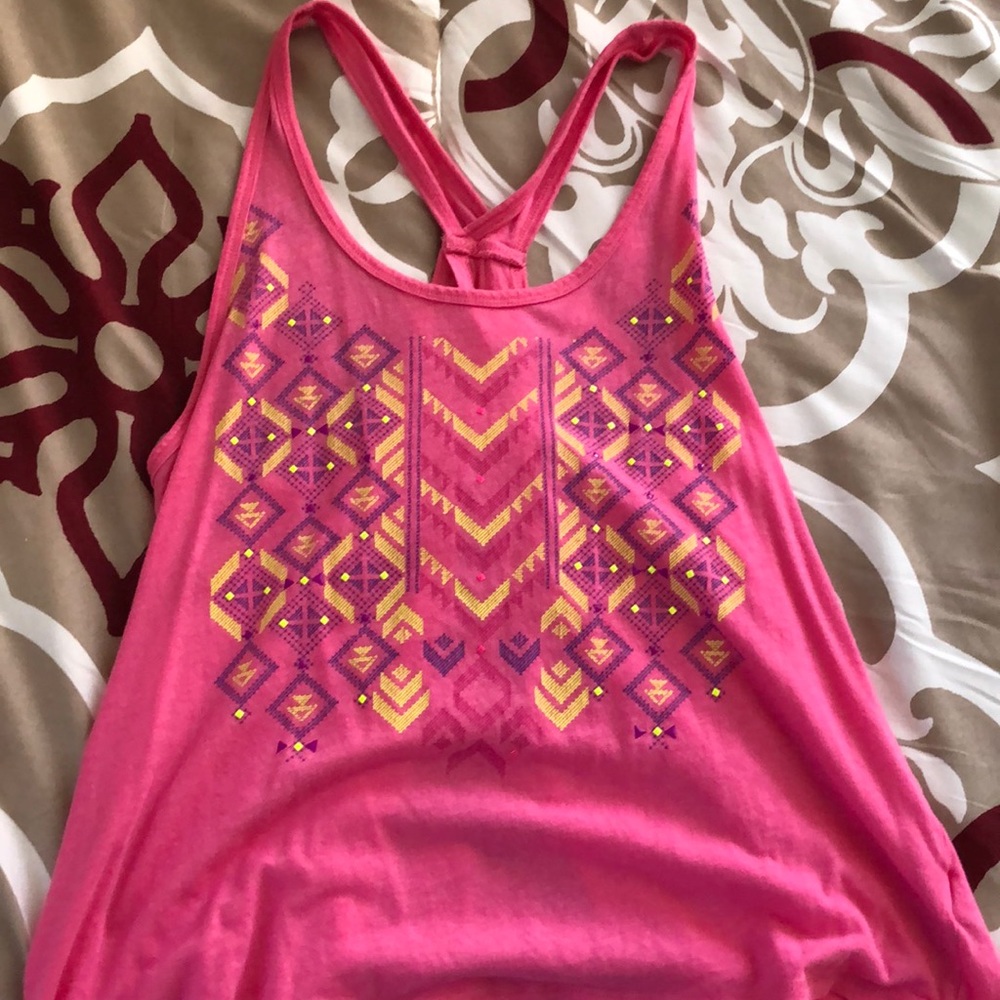 Pink Aztec tank